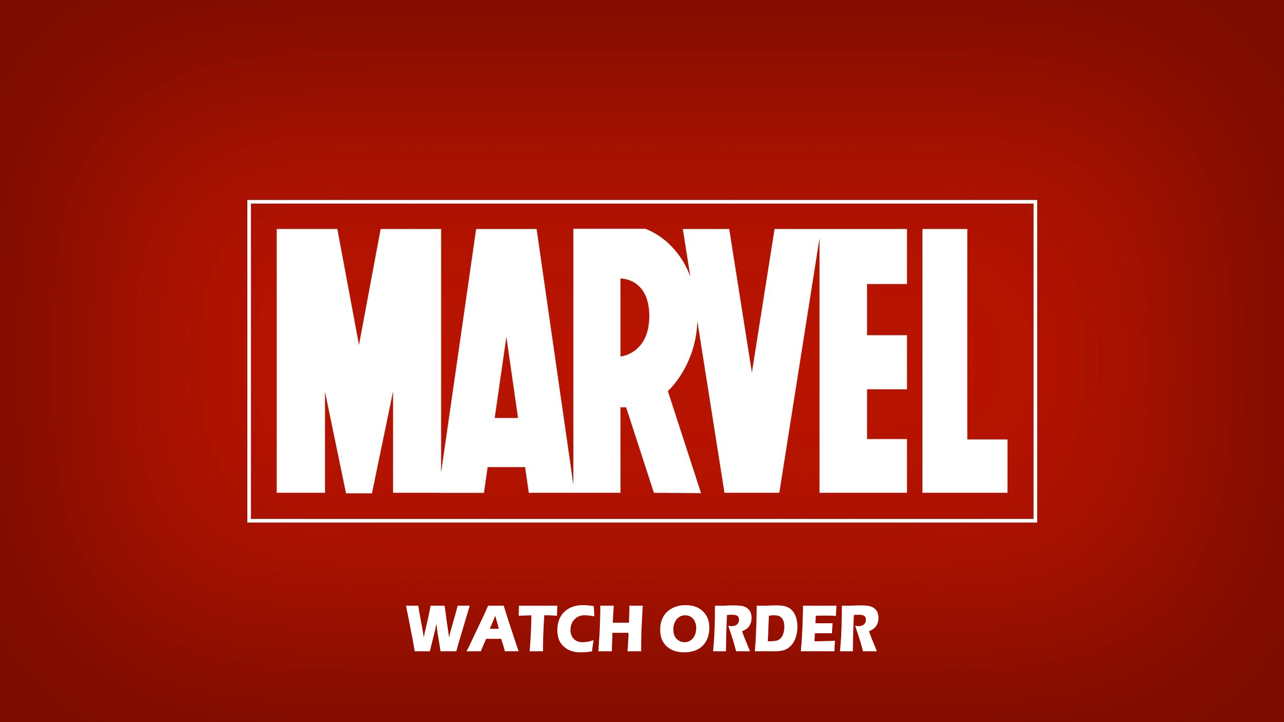 Marvel Watch Order